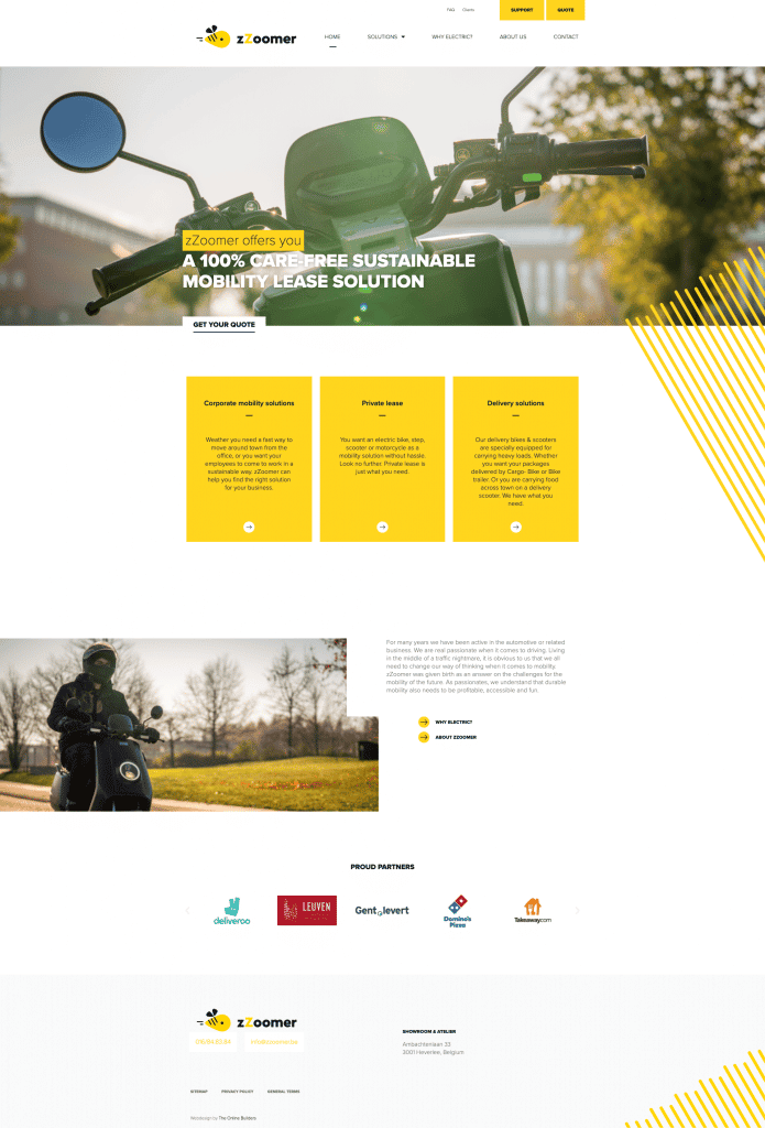 Leasingbedrijf website laten maken