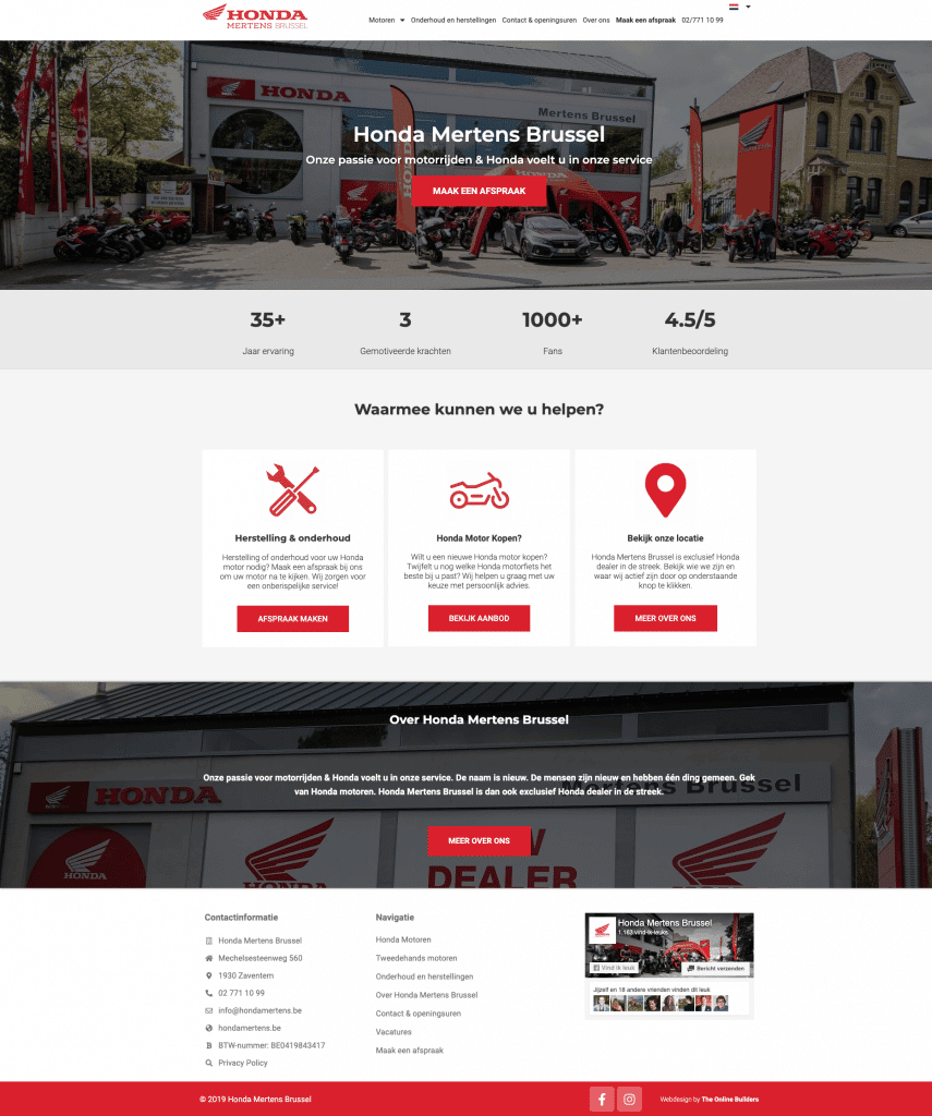 Motordealer professionele website laten maken