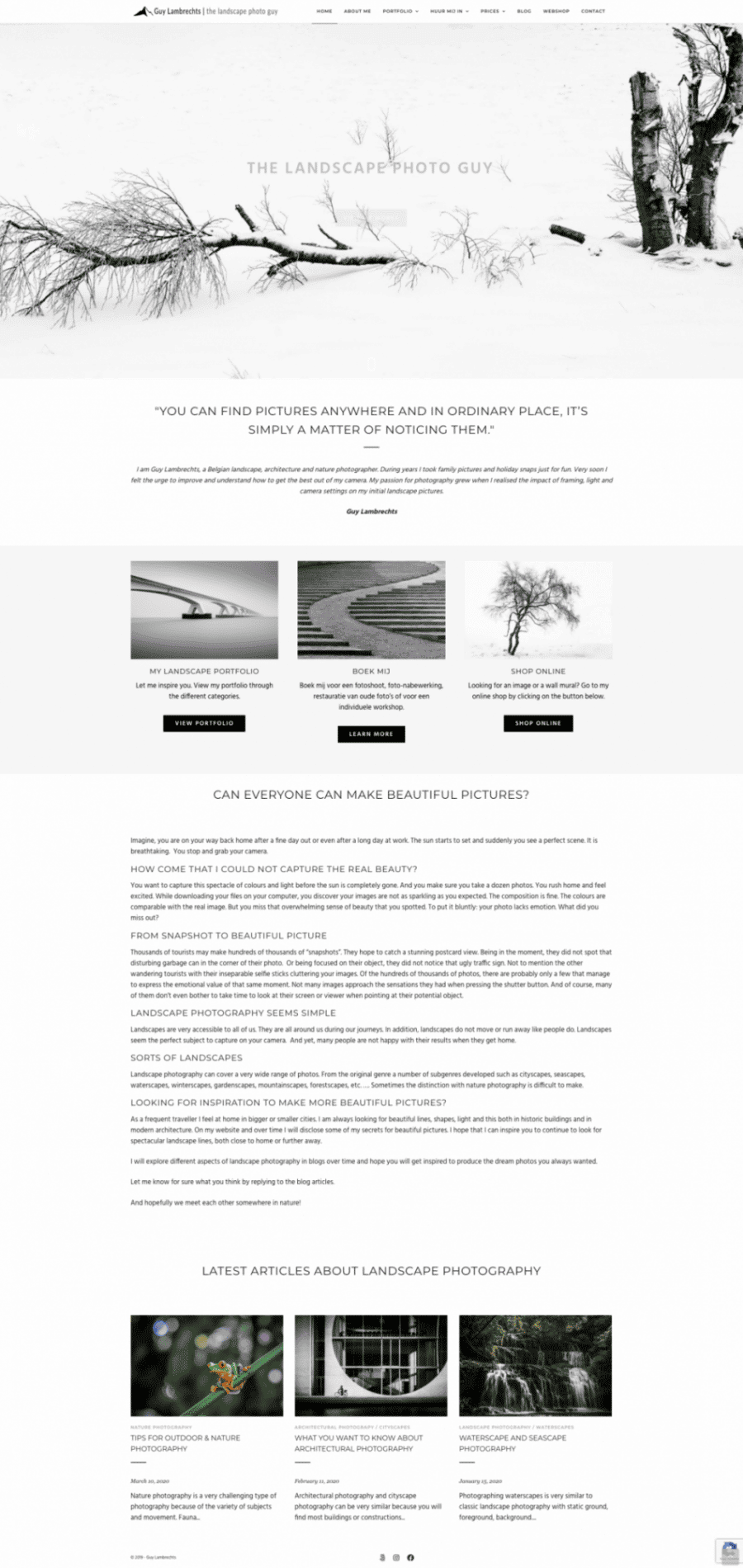 fotograaf website laten maken